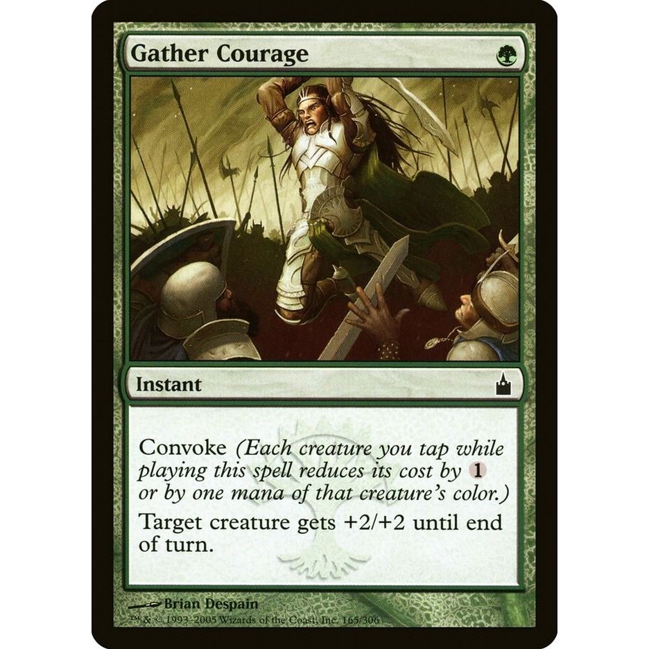 Image for Gather Courage (165) (RAV) - Magic: The Gathering
