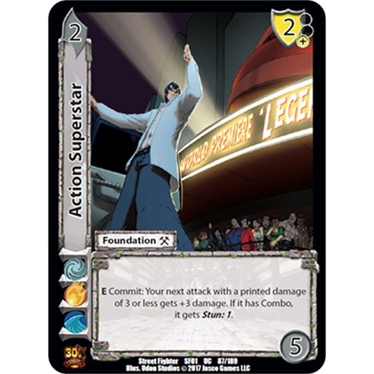 Image for Action Superstar (87) (SF01) - UniVersus