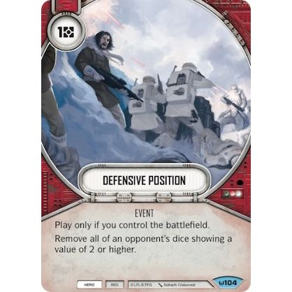 Image for Defensive Position (104) (AW) - Star Wars: Destiny