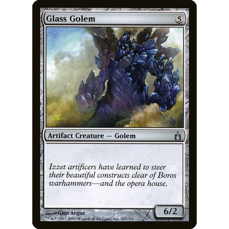 Image for Glass Golem (261) (RAV) - Magic: The Gathering