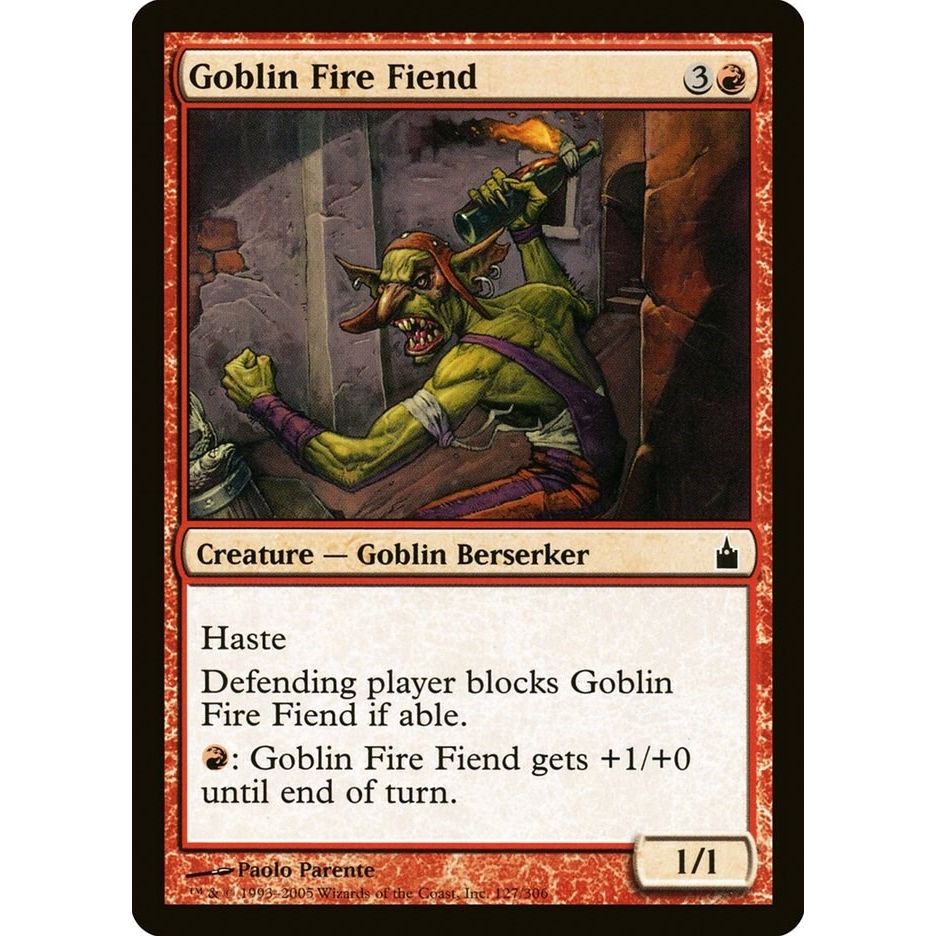Image for Goblin Fire Fiend (127) (RAV) - Magic: The Gathering