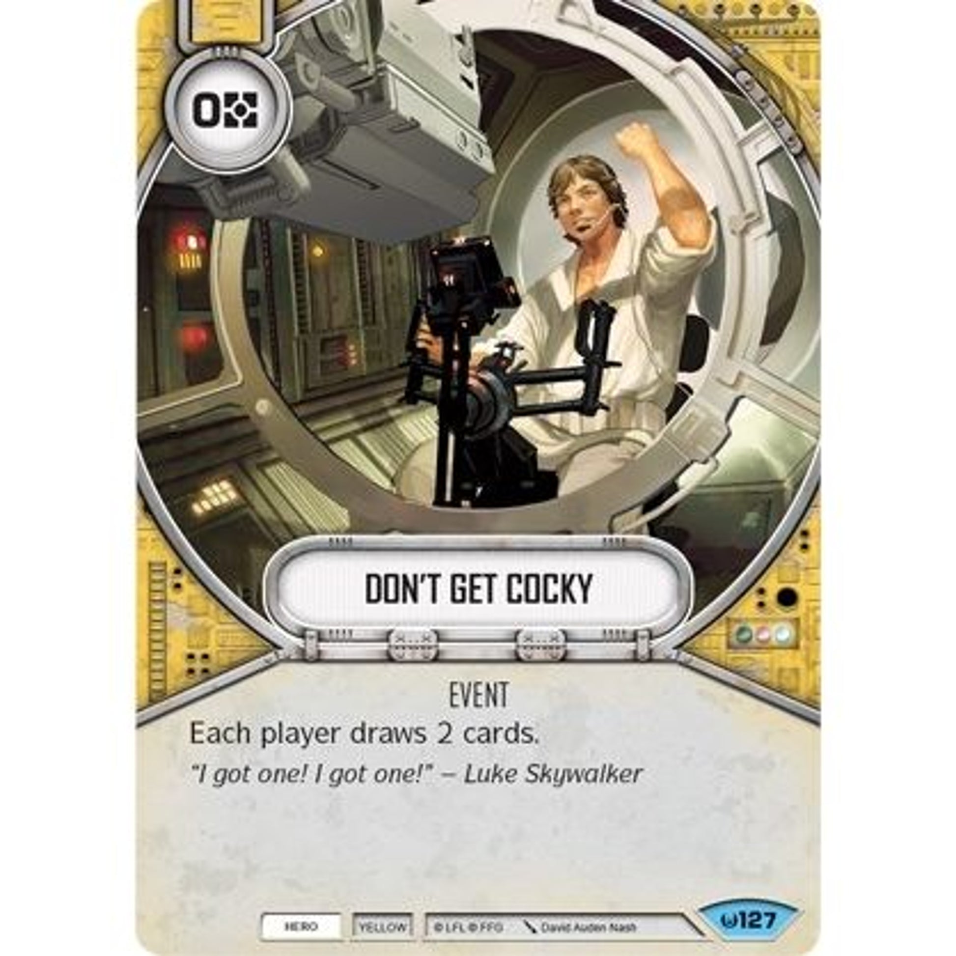 Image for Don't Get Cocky (127) (AW) - Star Wars: Destiny