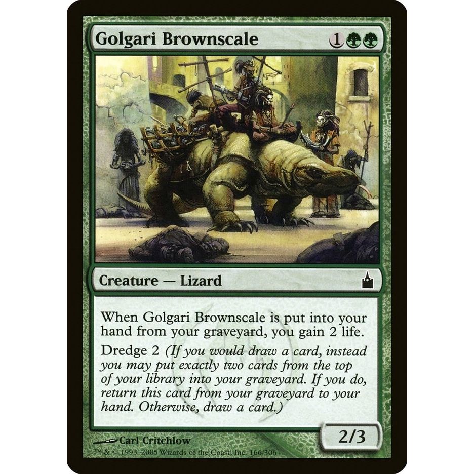 Image for Golgari Brownscale (166) (RAV) - Magic: The Gathering