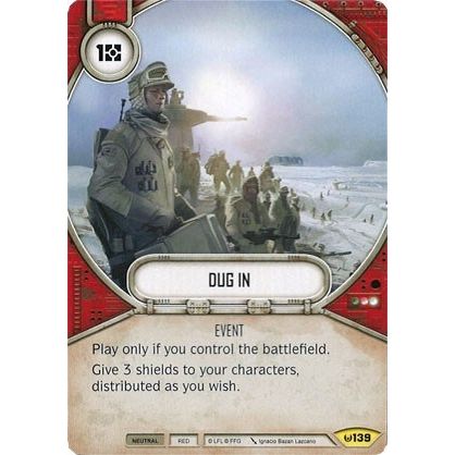 Image for Dug In (139) (AW) - Star Wars: Destiny