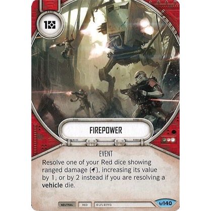Image for Firepower (140) (AW) - Star Wars: Destiny