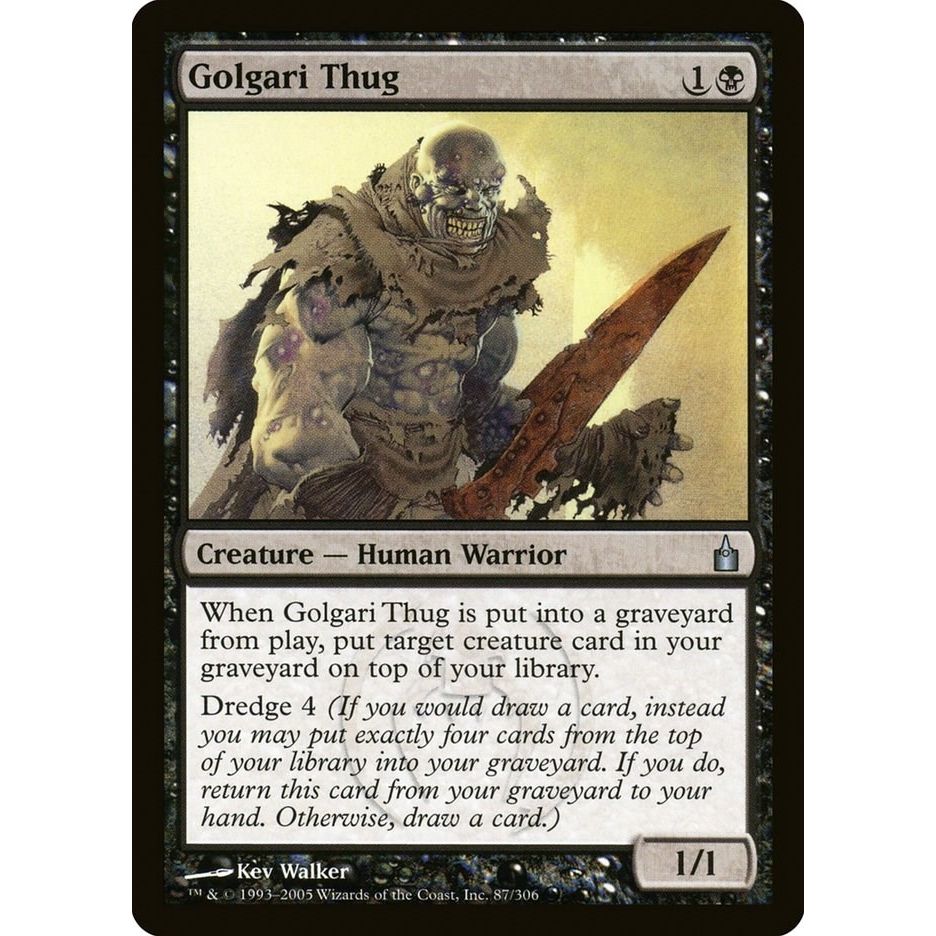 Image for Golgari Thug (87) (RAV) - Magic: The Gathering