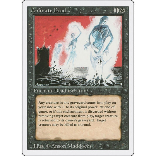 Image for Animate Dead (3ED) - Magic: The Gathering