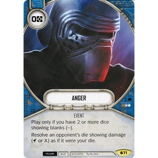 Image for Anger (71) (SR) - Star Wars: Destiny