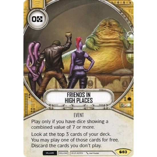 Image for Friends In High Places (83) (SR) - Star Wars: Destiny