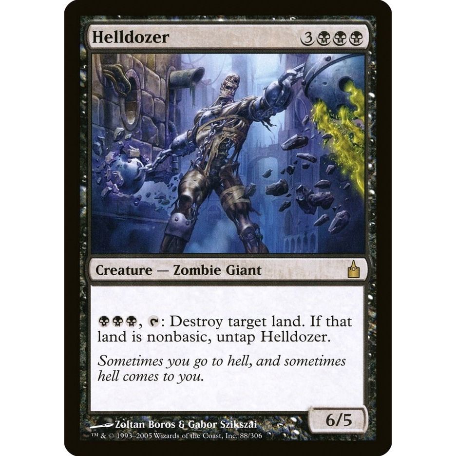 Image for Helldozer (88) (RAV) - Magic: The Gathering