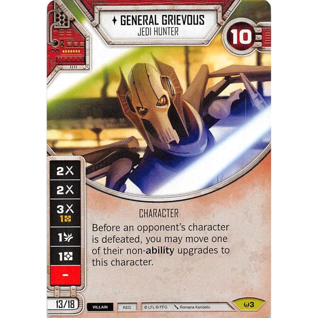 Image for General Grievous - Jedi Hunter (3) (AW) - Star Wars: Destiny