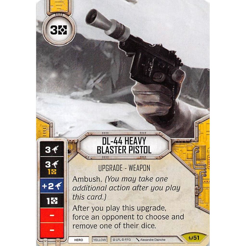 Image for DL-44 Heavy Blaster Pistol (51) (AW) - Star Wars: Destiny