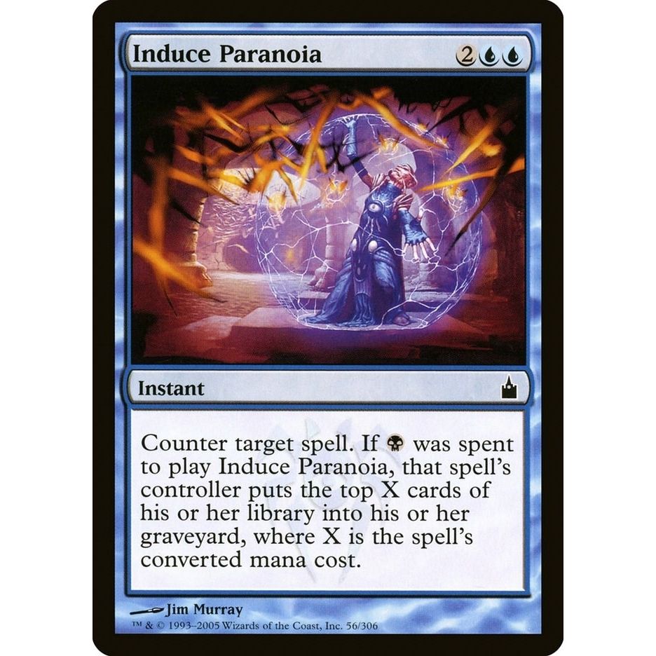 Image for Induce Paranoia (56) (RAV) - Magic: The Gathering