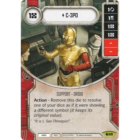 Image for C-3PO (Card Only) (30) (SR) - Star Wars: Destiny
