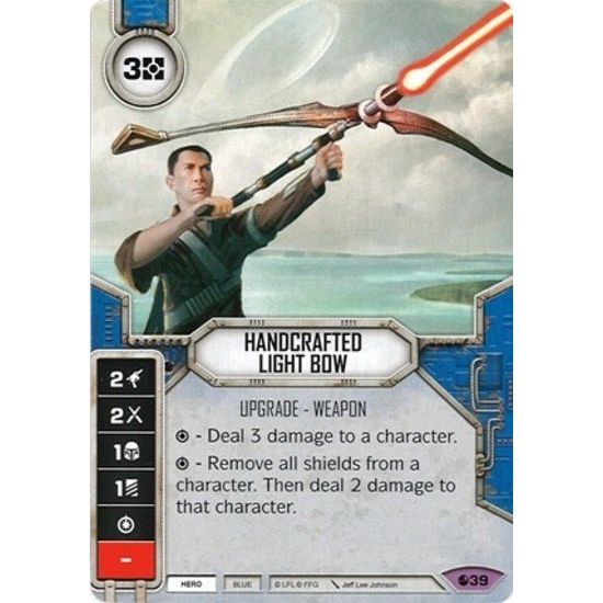 Image for Handcrafted Light Bow (Card Only) (39) (SR) - Star Wars: Destiny