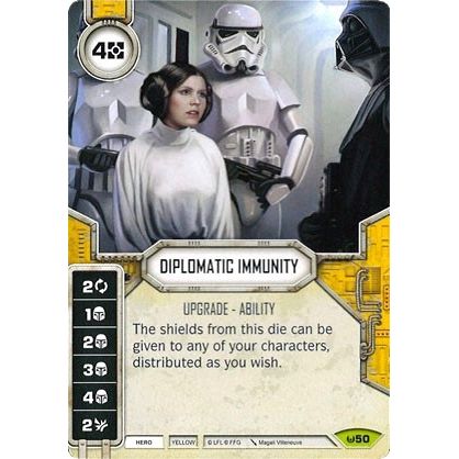 Image for Diplomatic Immunity (Card Only) (50) (AW) - Star Wars: Destiny
