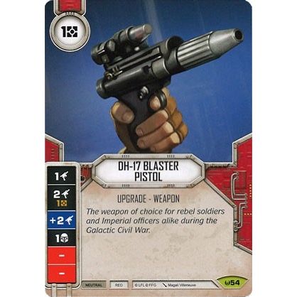Image for DH-17 Blaster Pistol (Card Only) (54) (AW) - Star Wars: Destiny