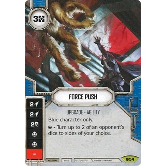 Image for Force Push (Card Only) (54) (SR) - Star Wars: Destiny