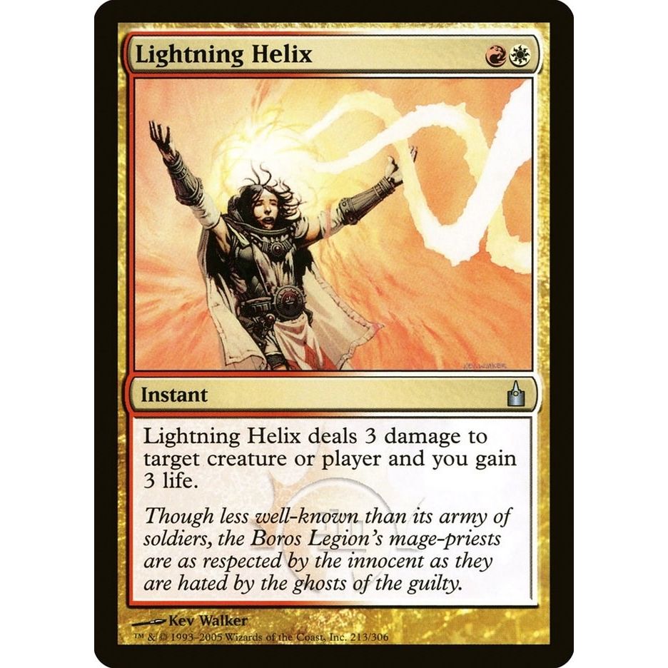 Image for Lightning Helix (213) (RAV) - Magic: The Gathering