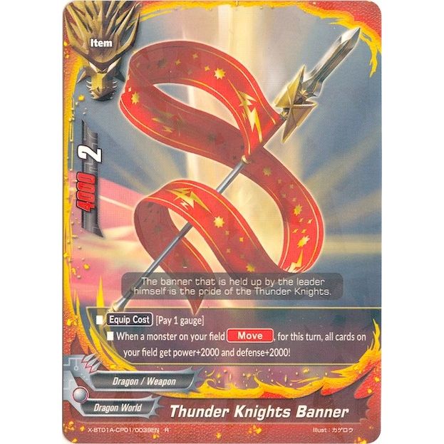 Image for Thunder Knights Banner (X-BT01A-CP01/0039EN) (X-BT01A) - Future Card BuddyFight