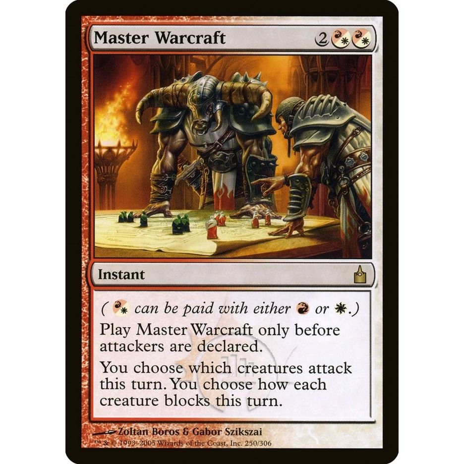 Image for Master Warcraft (250) (RAV) - Magic: The Gathering