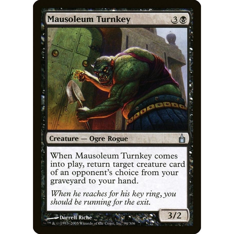 Image for Mausoleum Turnkey (94) (RAV) - Magic: The Gathering