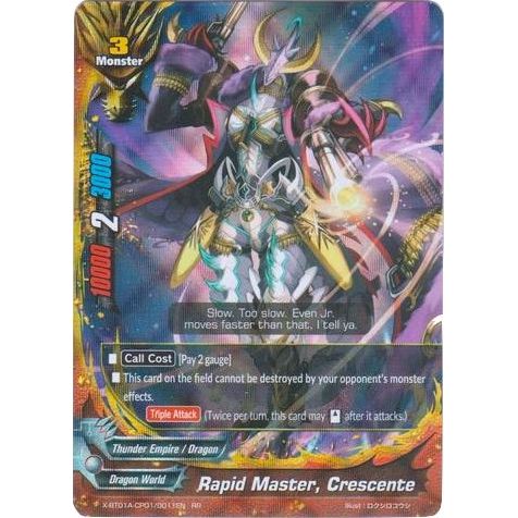 Image for Rapid Master, Crescente (X-BT01A-CP01/0011EN) (X-BT01A) - Future Card BuddyFight