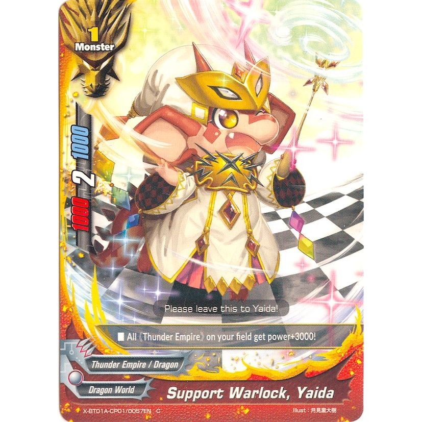 Image for Support Warlock, Yaida (X-BT01A-CP01/0057EN) (X-BT01A) - Future Card BuddyFight