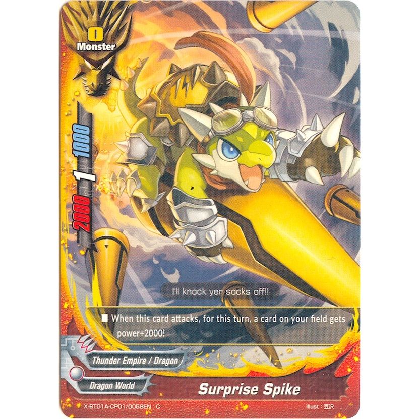 Image for Surprise Spike (X-BT01A-CP01/0058EN) (X-BT01A) - Future Card BuddyFight