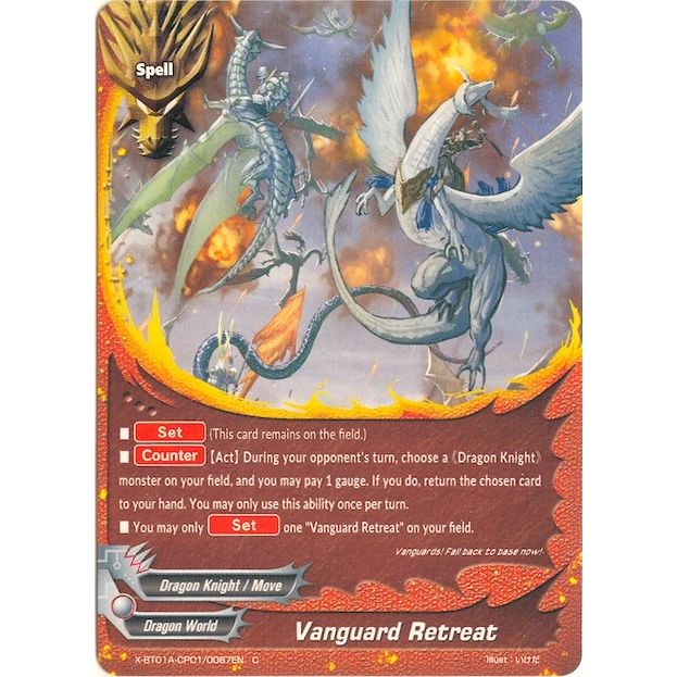 Image for Vanguard Retreat (X-BT01A-CP01/0067EN) (X-BT01A) - Future Card BuddyFight