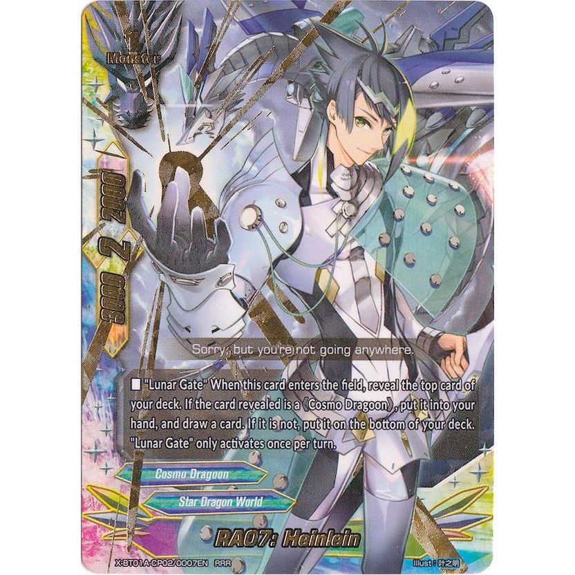 Image for RA07: Heinlein (X-BT01A-CP02/0007EN) (X-BT01A) - Future Card BuddyFight