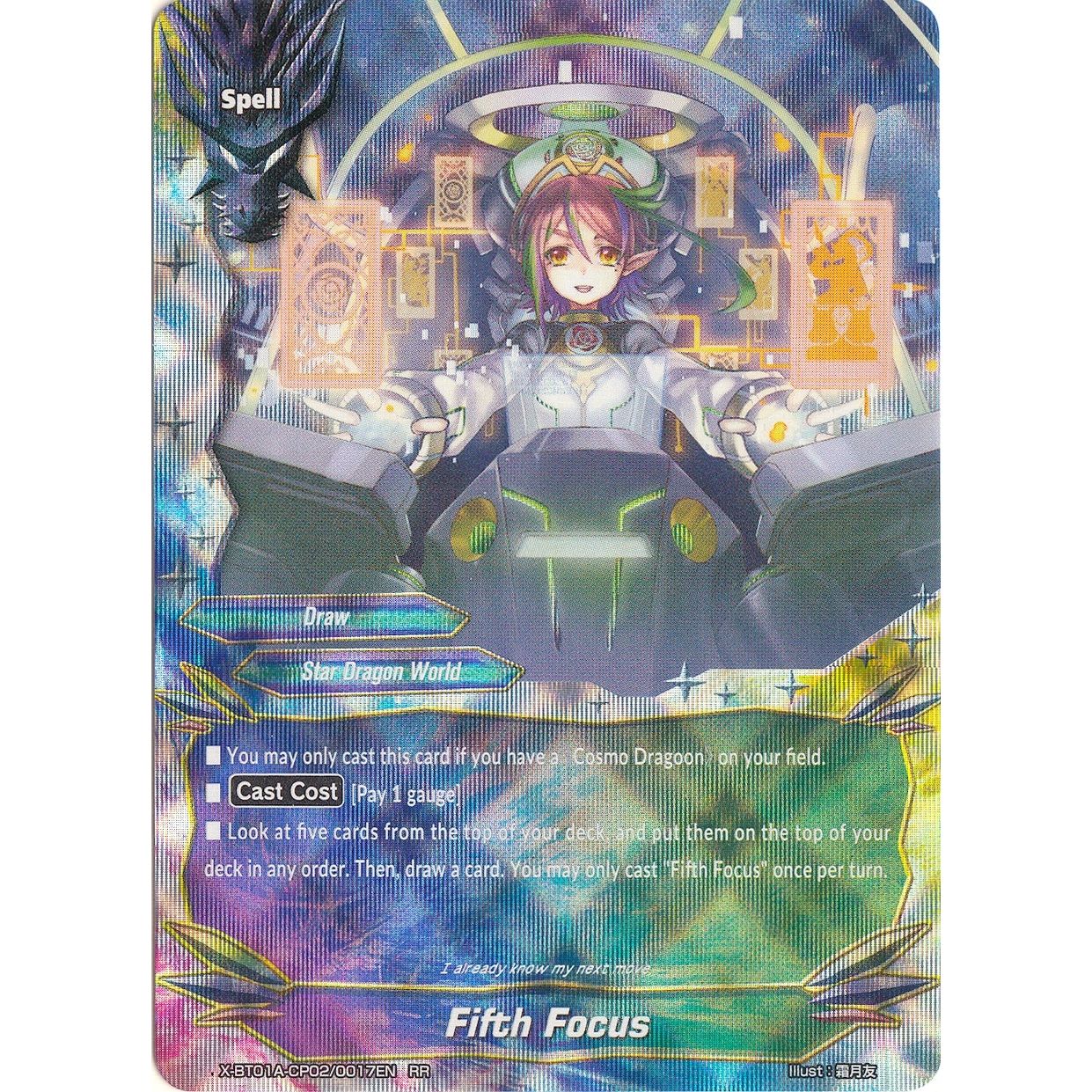 Image for Fifth Focus (X-BT01A-CP02/0017EN) (X-BT01A) - Future Card BuddyFight