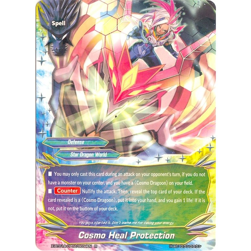 Image for Cosmo Heal Protection (X-BT01A-CP02/0034EN) (X-BT01A) - Future Card BuddyFight