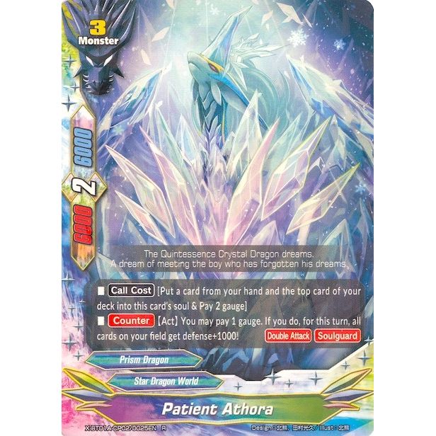 Image for Patient Athora (X-BT01A-CP02/0025EN) (X-BT01A) - Future Card BuddyFight