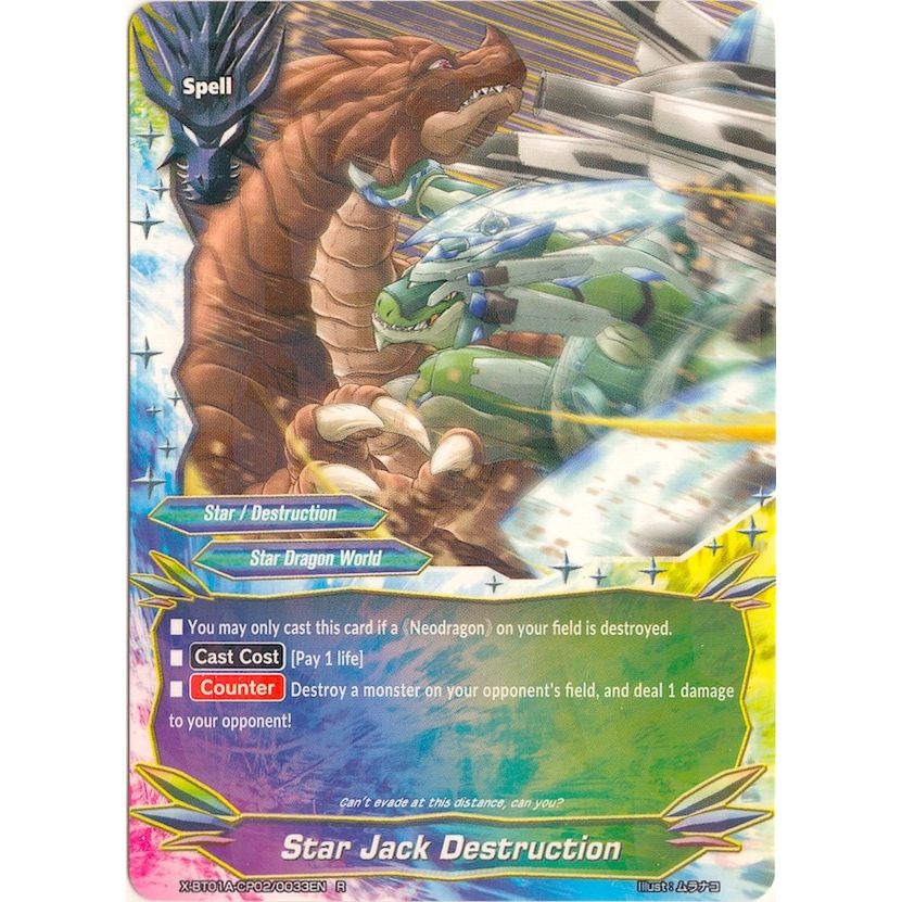 Image for Star Jack Destruction (X-BT01A-CP02/0033EN) (X-BT01A) - Future Card BuddyFight