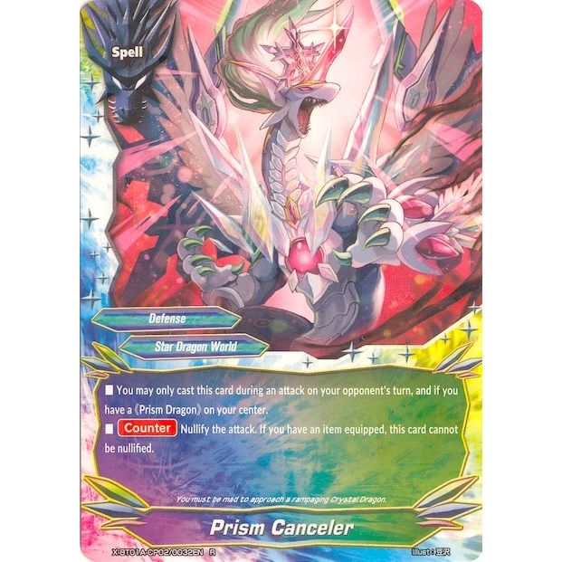 Image for Prism Canceler (X-BT01A-CP02/0032EN) (X-BT01A) - Future Card BuddyFight