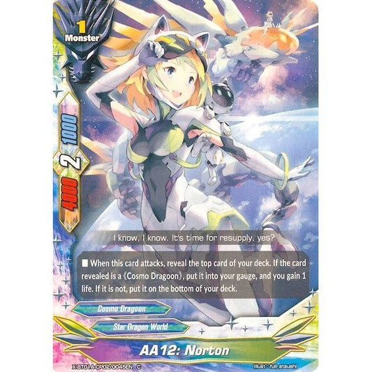 Image for AA12: Norton (X-BT01A-CP02/0045EN) (X-BT01A) - Future Card BuddyFight