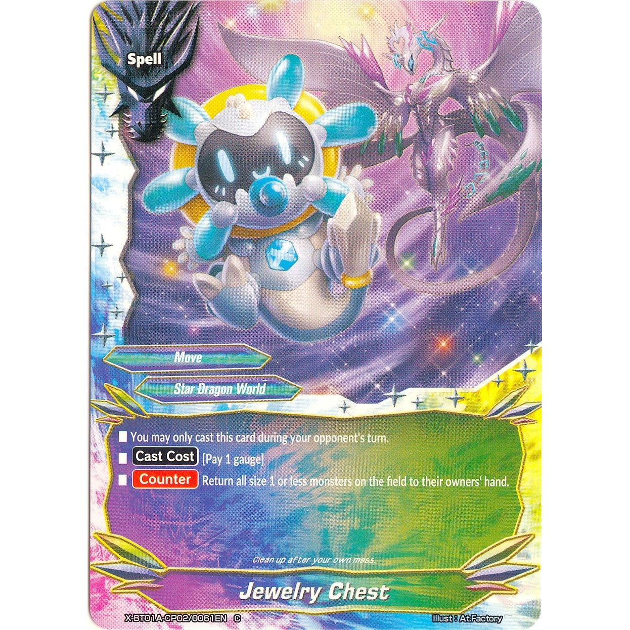Image for Jewelry Chest (X-BT01A-CP02/0061EN) (X-BT01A) - Future Card BuddyFight