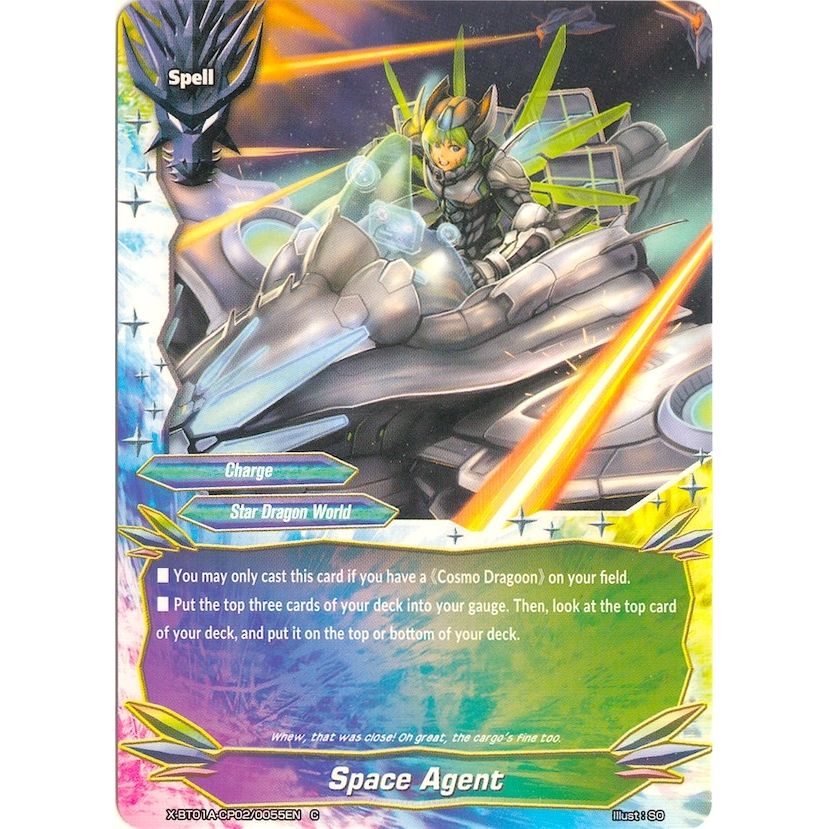 Image for Space Agent (X-BT01A-CP02/0055EN) (X-BT01A) - Future Card BuddyFight