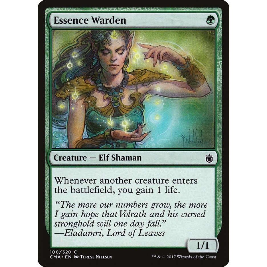 Image for Essence Warden (106) (CMA) - Magic: The Gathering