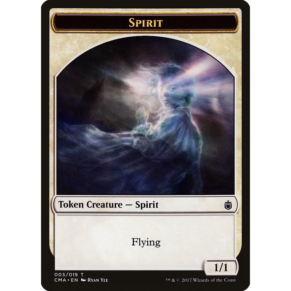 Image for Spirit Token (003) (3) (CMA) - Magic: The Gathering