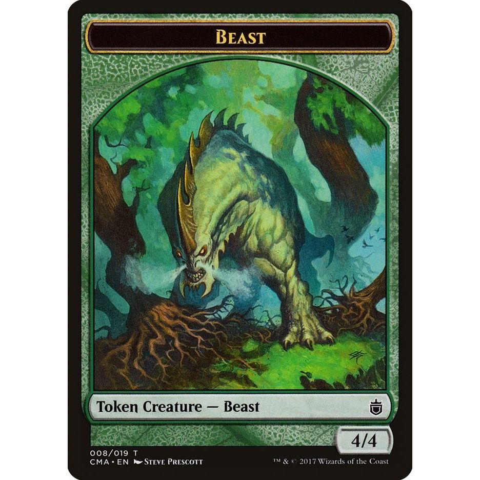 Image for Beast Token (008) (8) (CMA) - Magic: The Gathering