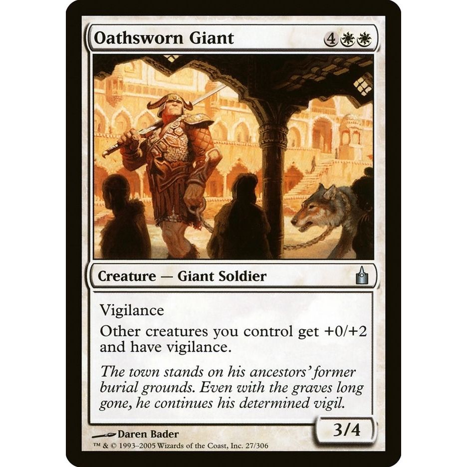Image for Oathsworn Giant (27) (RAV) - Magic: The Gathering