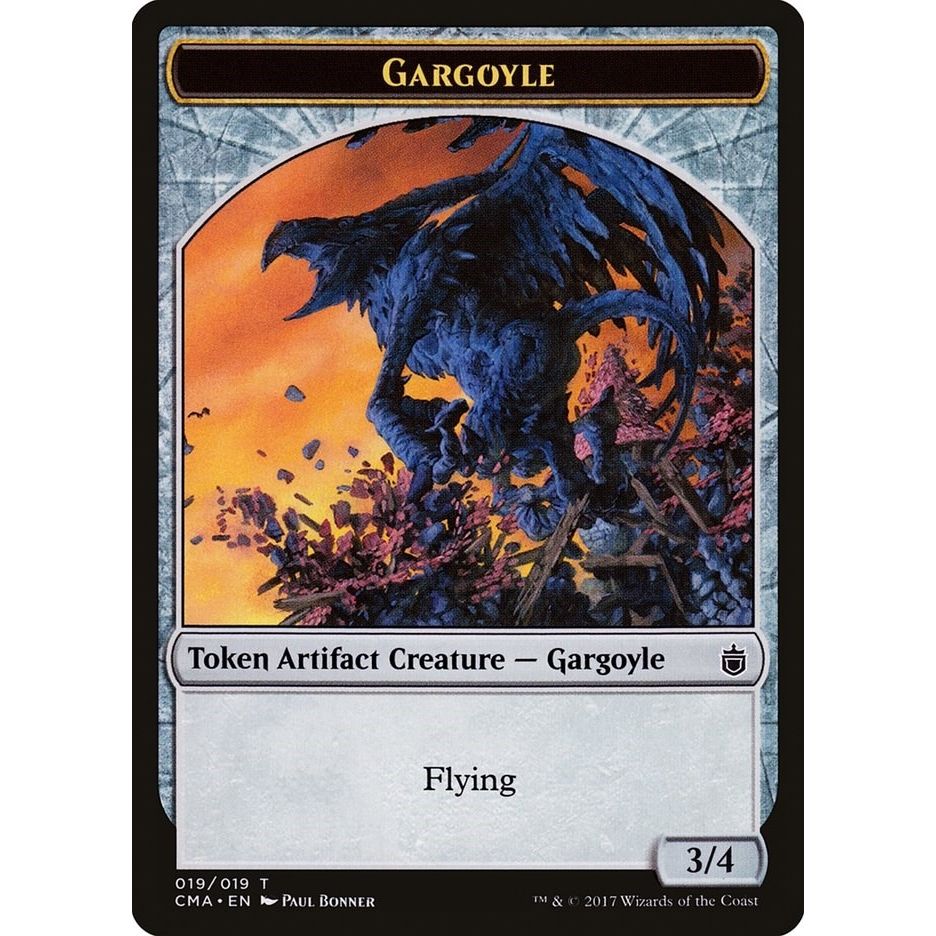 Image for Gargoyle Token (019) (19) (CMA) - Magic: The Gathering