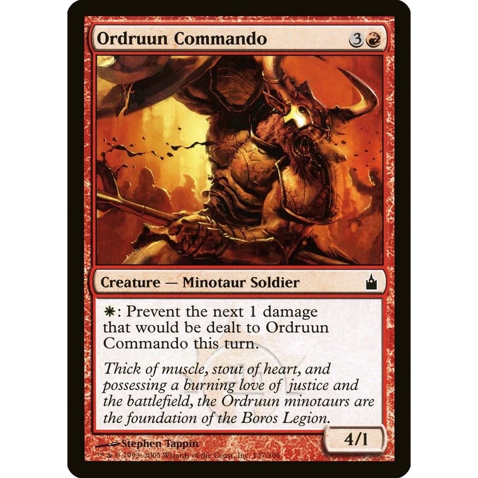 Image for Ordruun Commando (137) (RAV) - Magic: The Gathering
