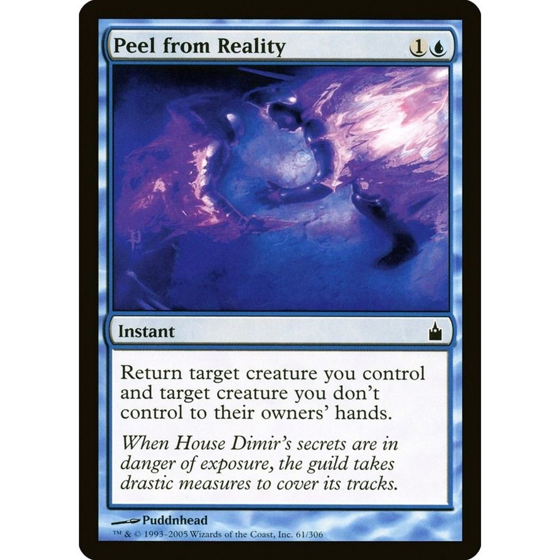 Image for Peel from Reality (61) (RAV) - Magic: The Gathering