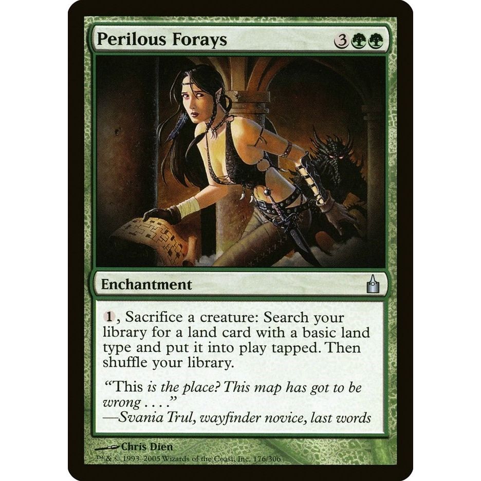 Image for Perilous Forays (176) (RAV) - Magic: The Gathering