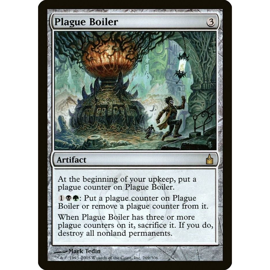 Image for Plague Boiler (269) (RAV) - Magic: The Gathering