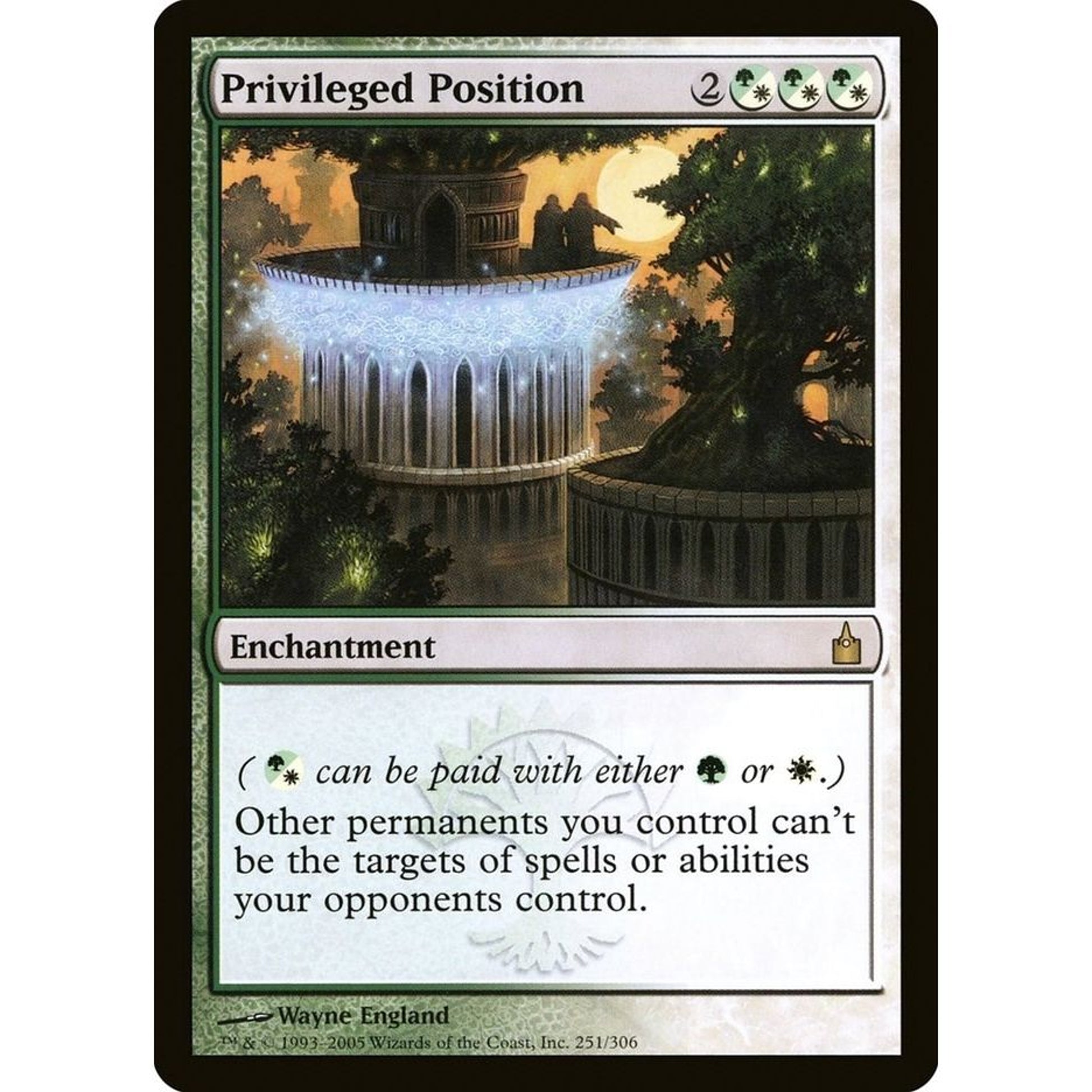 Image for Privileged Position (251) (RAV) - Magic: The Gathering