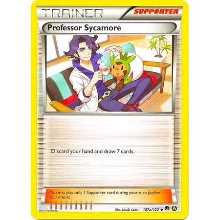Image for Professor Sycamore - 107a/122 (Non-Holo) (107a/122) (PR) - Pokemon
